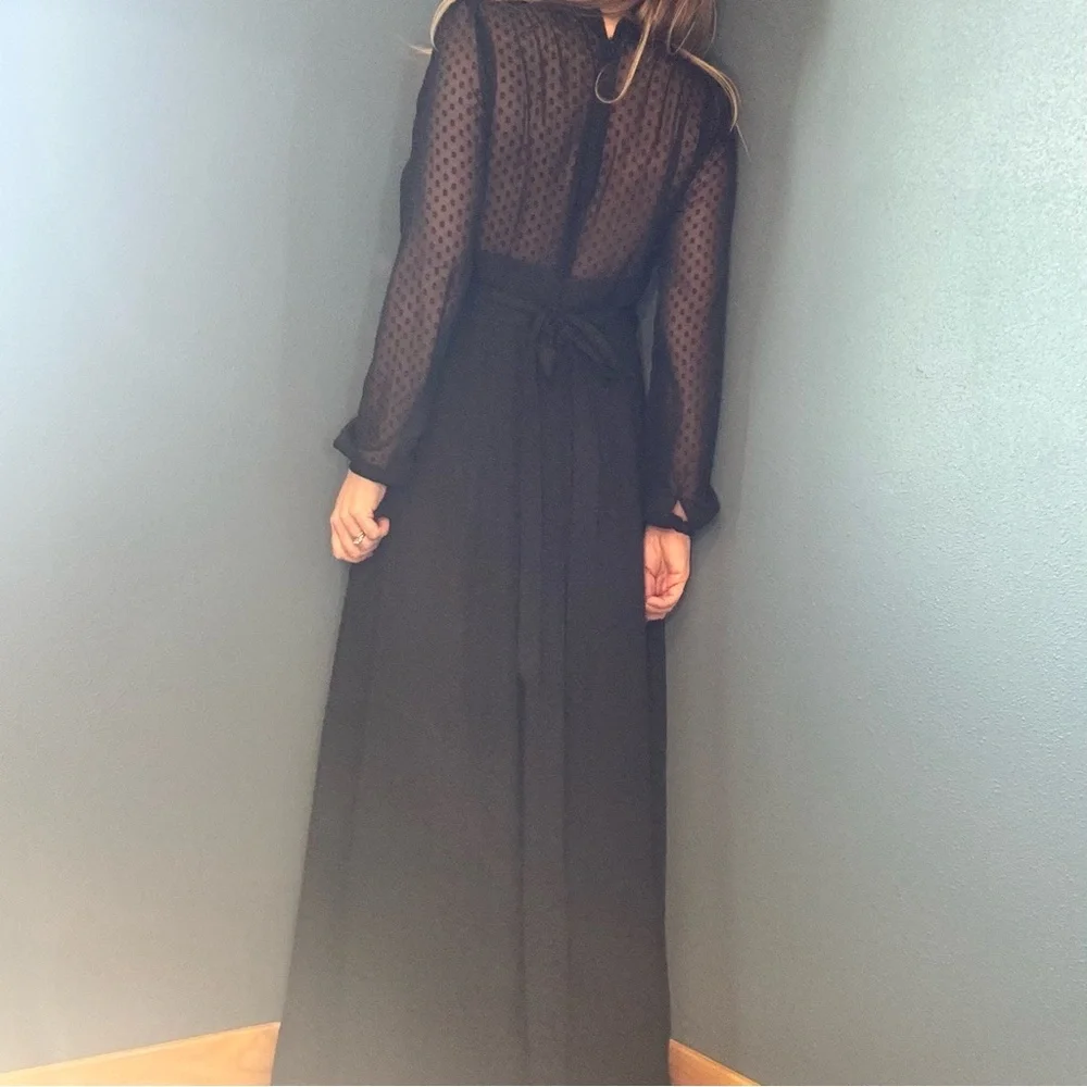 Revolve Privacy Please Stockton Dress Black Size Medium - Picture 7 of 14